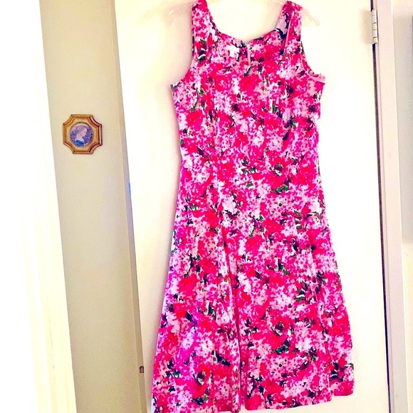 Talbots Dresses & Skirts - Talbots floral A-line dress. NWOT